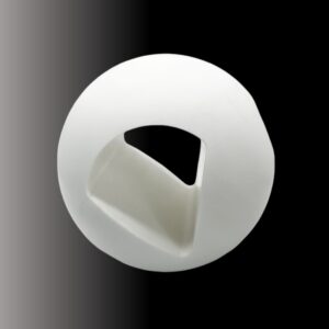 Ceramic ball valve-V port (Zirconia)