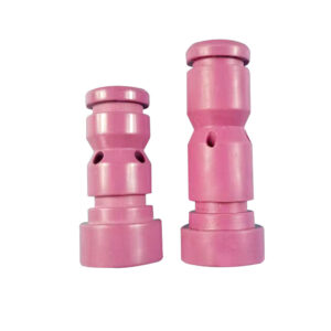 Textile ceramic nozzle metal products threading
