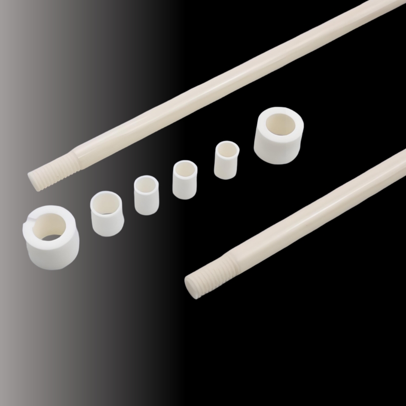 Alumina Ceramic Threaded Rod - Image 3