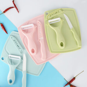 Ceramic Knife Three-Piece Set