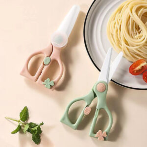 Baby Food Ceramic Scissors