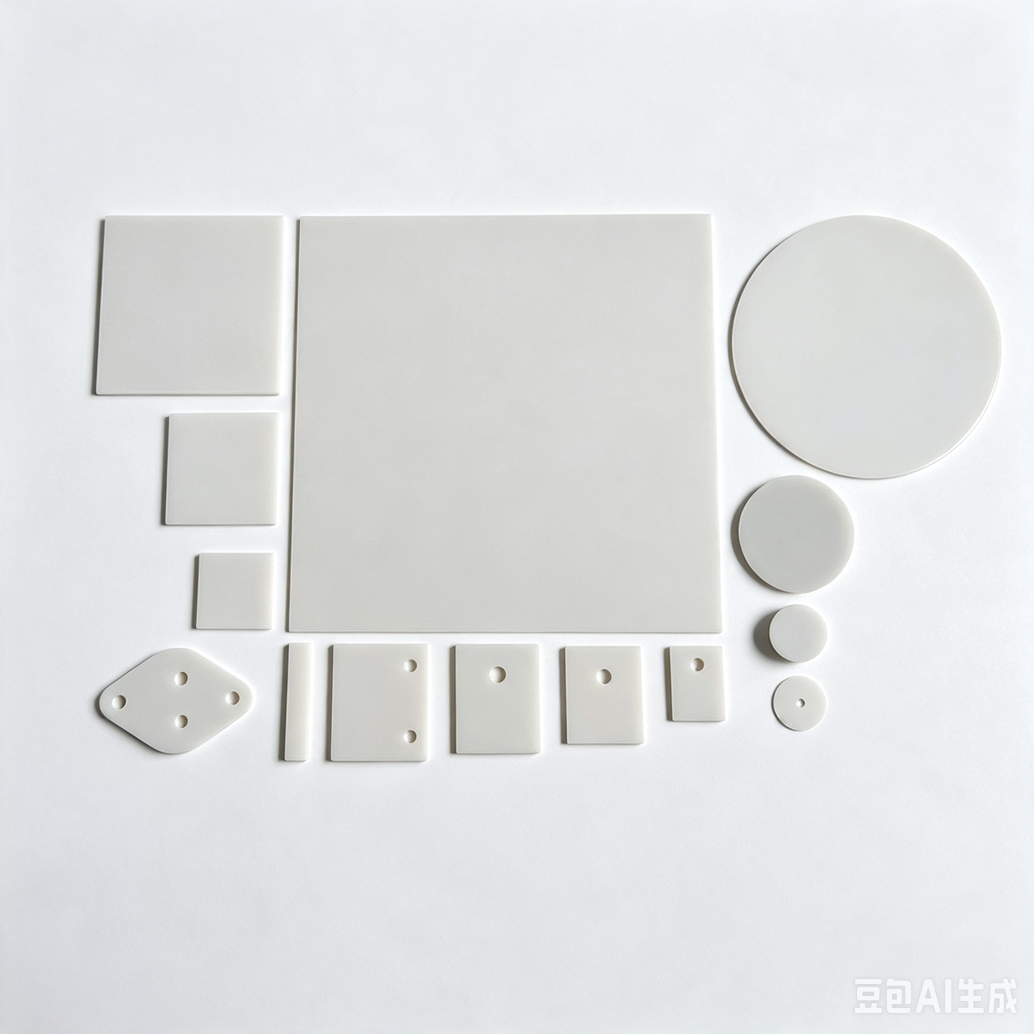 Aluminum nitride ceramic substrate