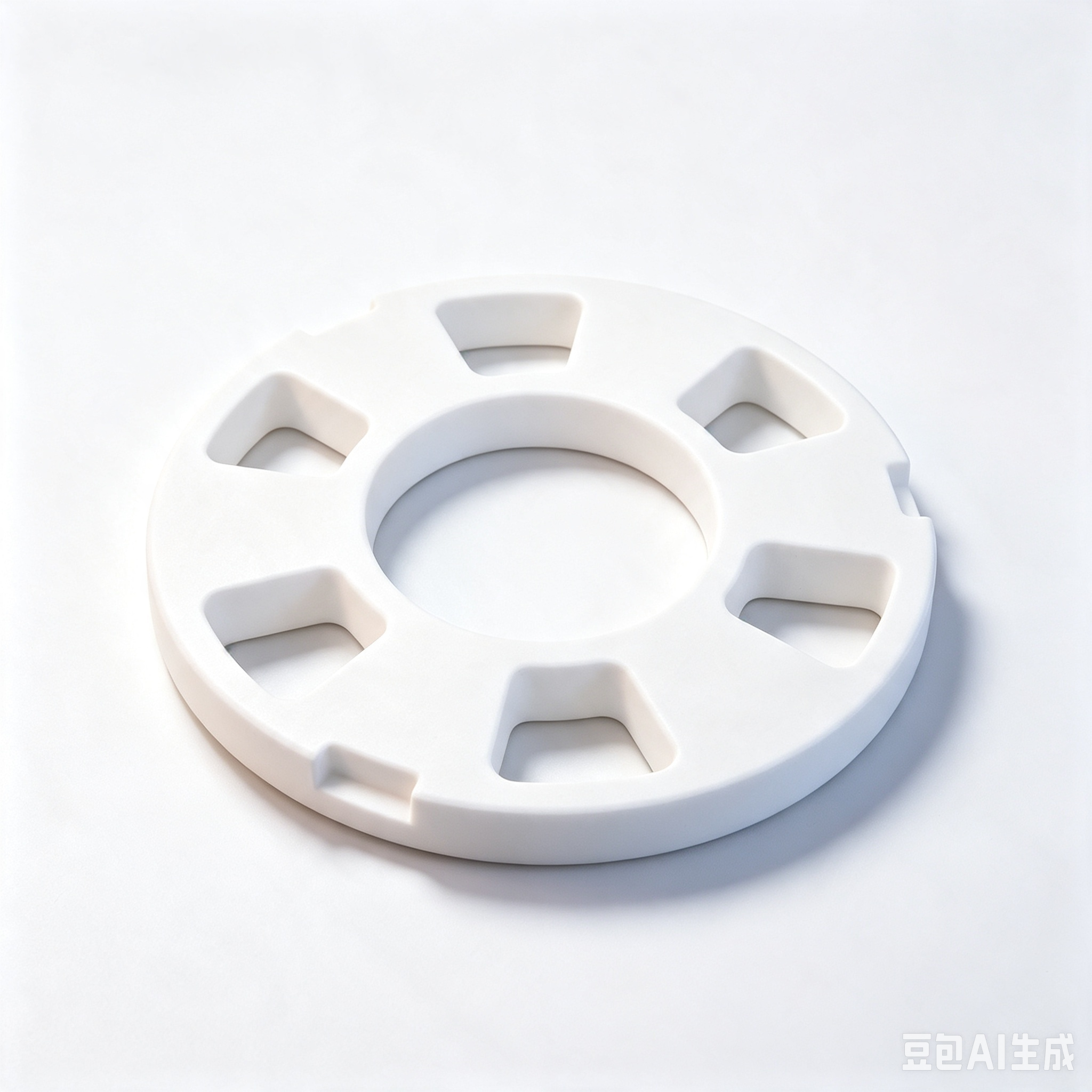 Custom-shaped aluminum nitride ceramic parts
