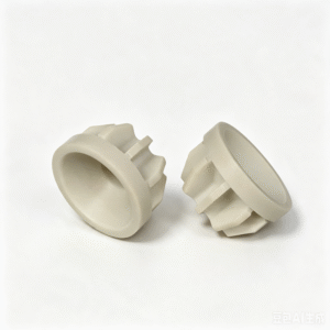 Custom-shaped aluminum nitride ceramic parts