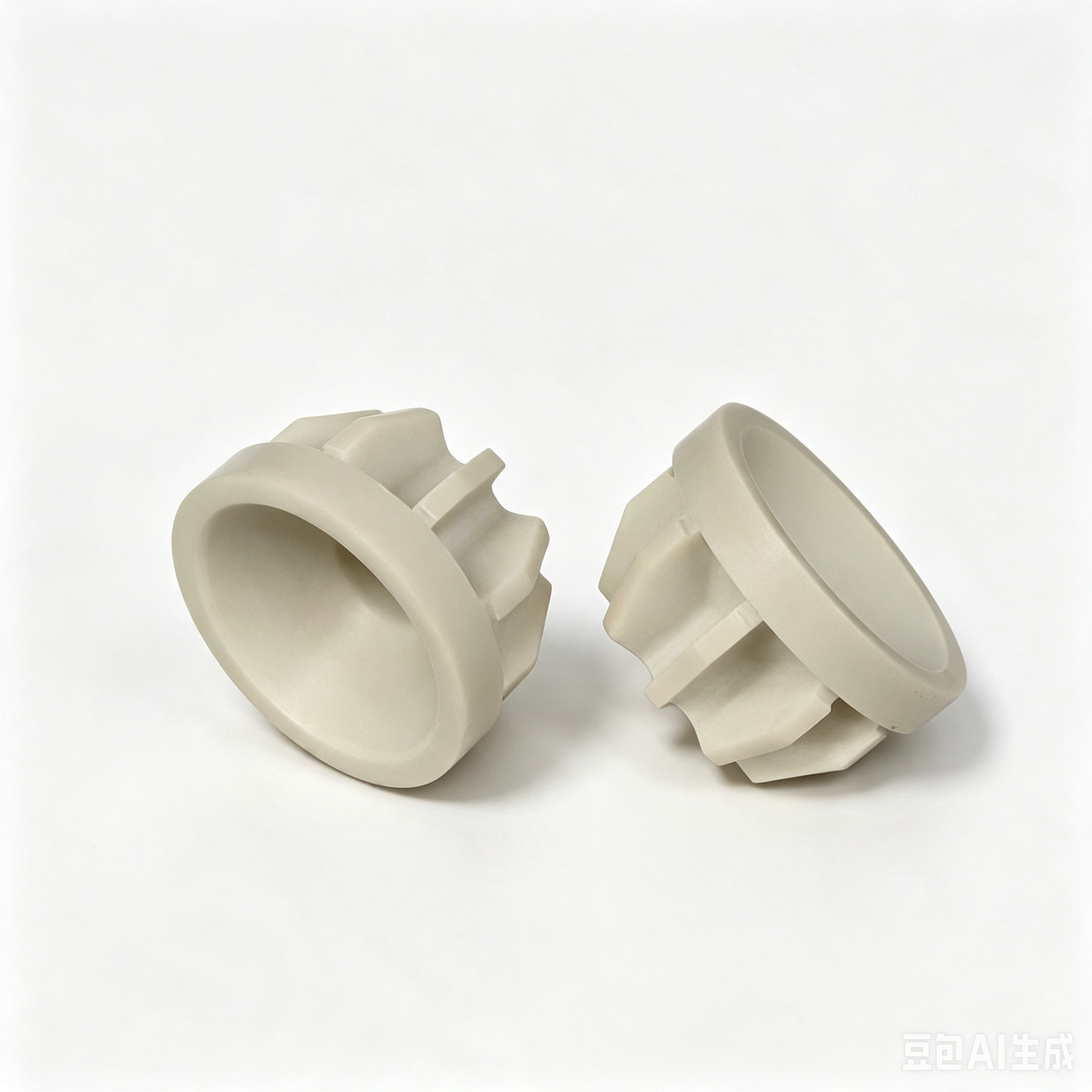 Custom-shaped aluminum nitride ceramic parts