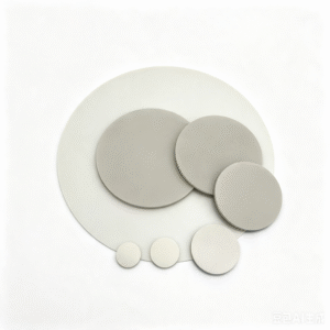 Aluminum nitride ceramic discs